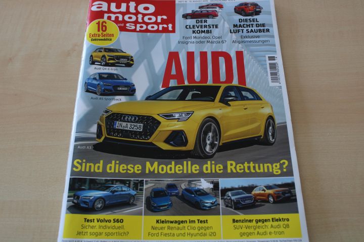 Deckblatt Auto Motor und Sport (18/2019)